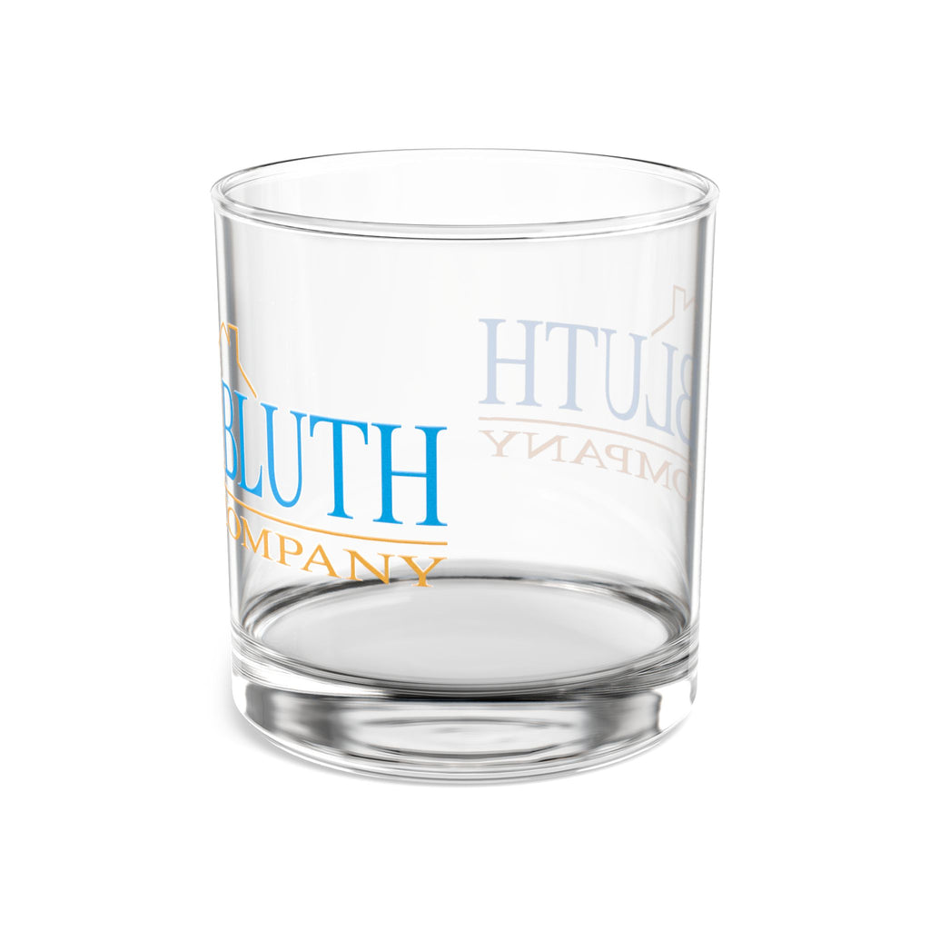 10oz Custom Rocks Glass — Bluth Company Logo Whiskey Tumbler