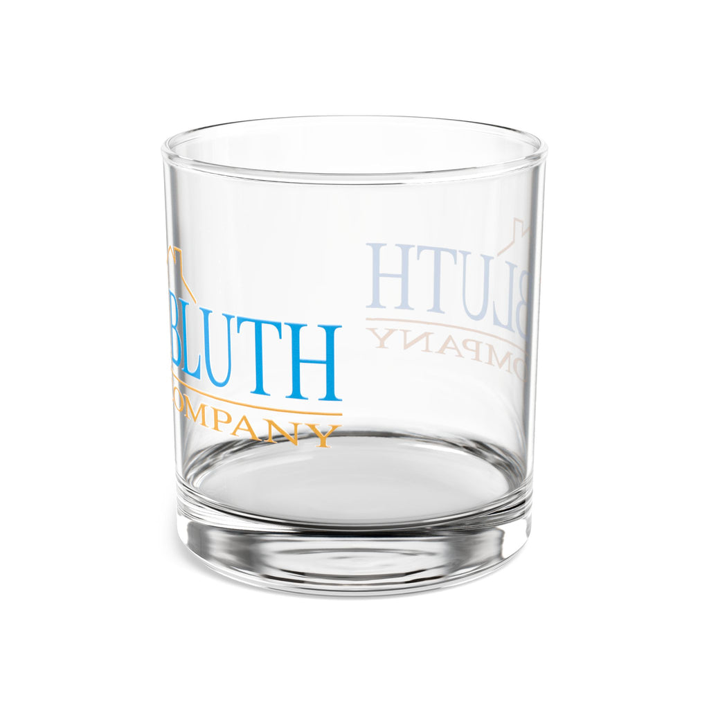 10oz Custom Rocks Glass — Bluth Company Logo Whiskey Tumbler