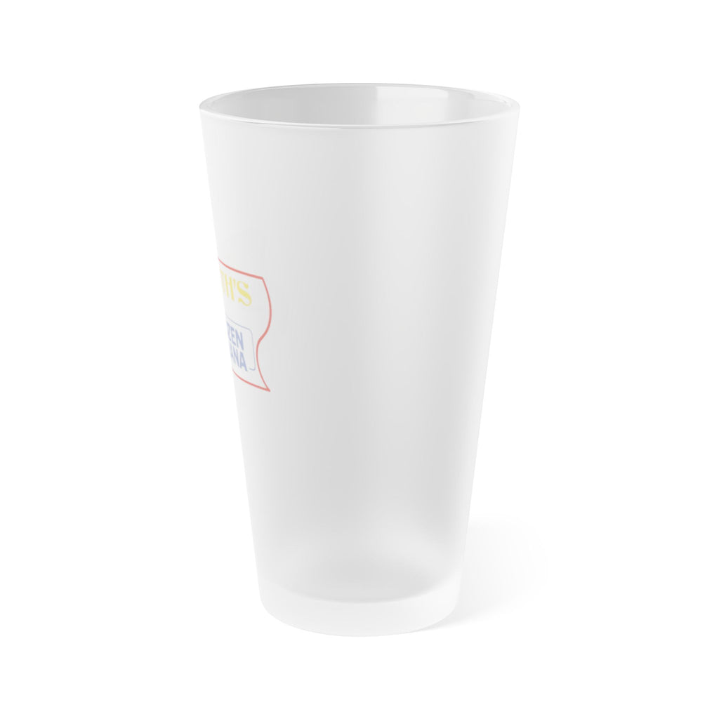 Frosted Pint Glass — 'Bluth Original Frozen Banana' Logo, 16 oz