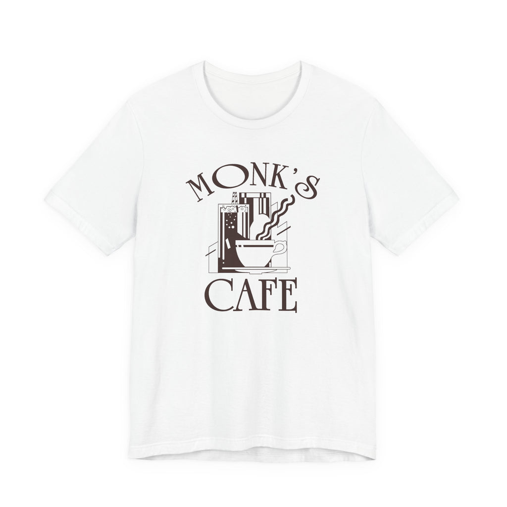 Monk's Cafe T‑Shirt — Vintage Coffee Shop Tee | Seinfeld