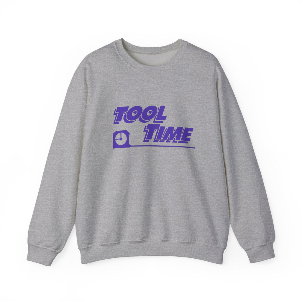 Tool Time Sweatshirt — Retro ‘Tool Time’ Graphic Crewneck