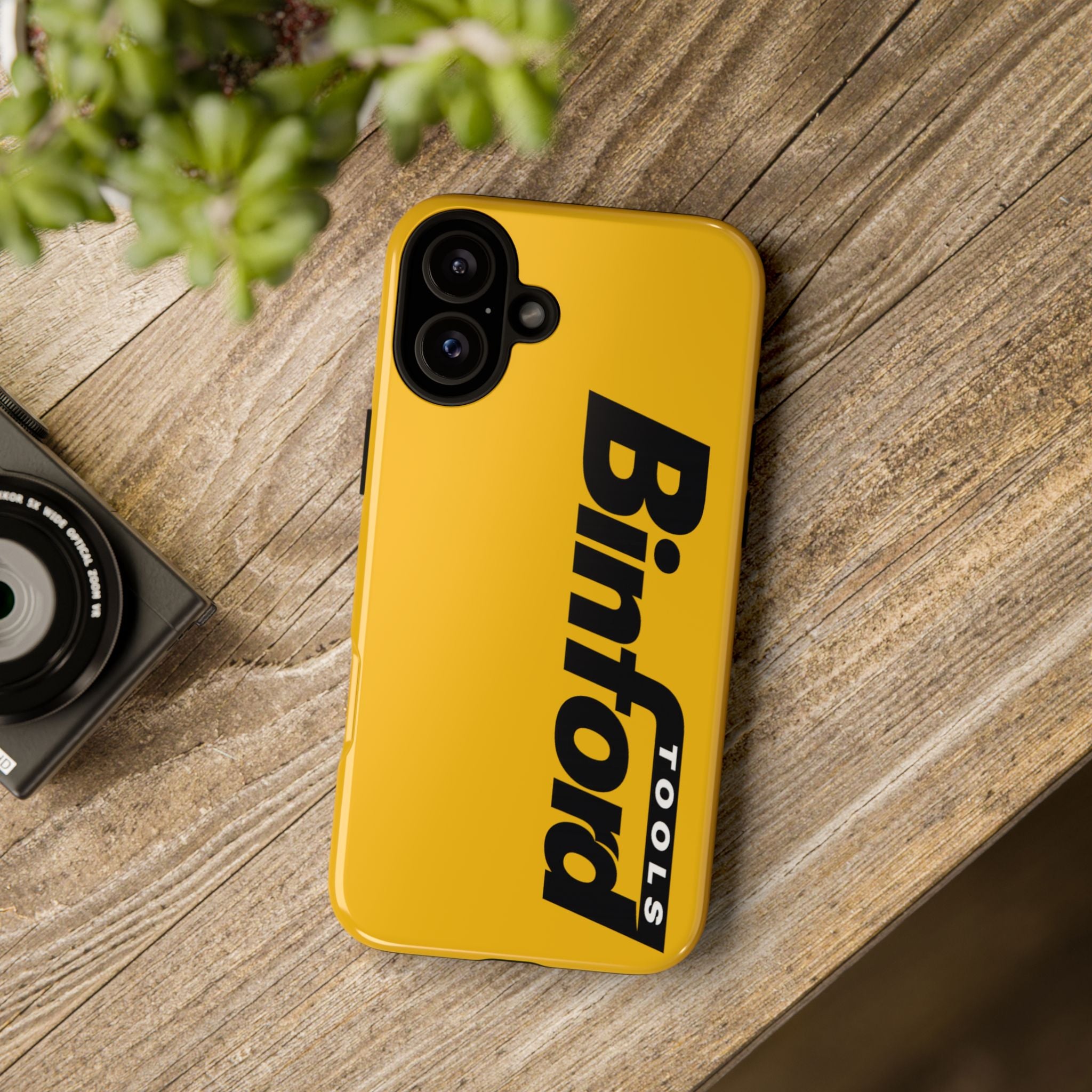 Phone Case — Yellow "Binford Tools" Tough Protective Case