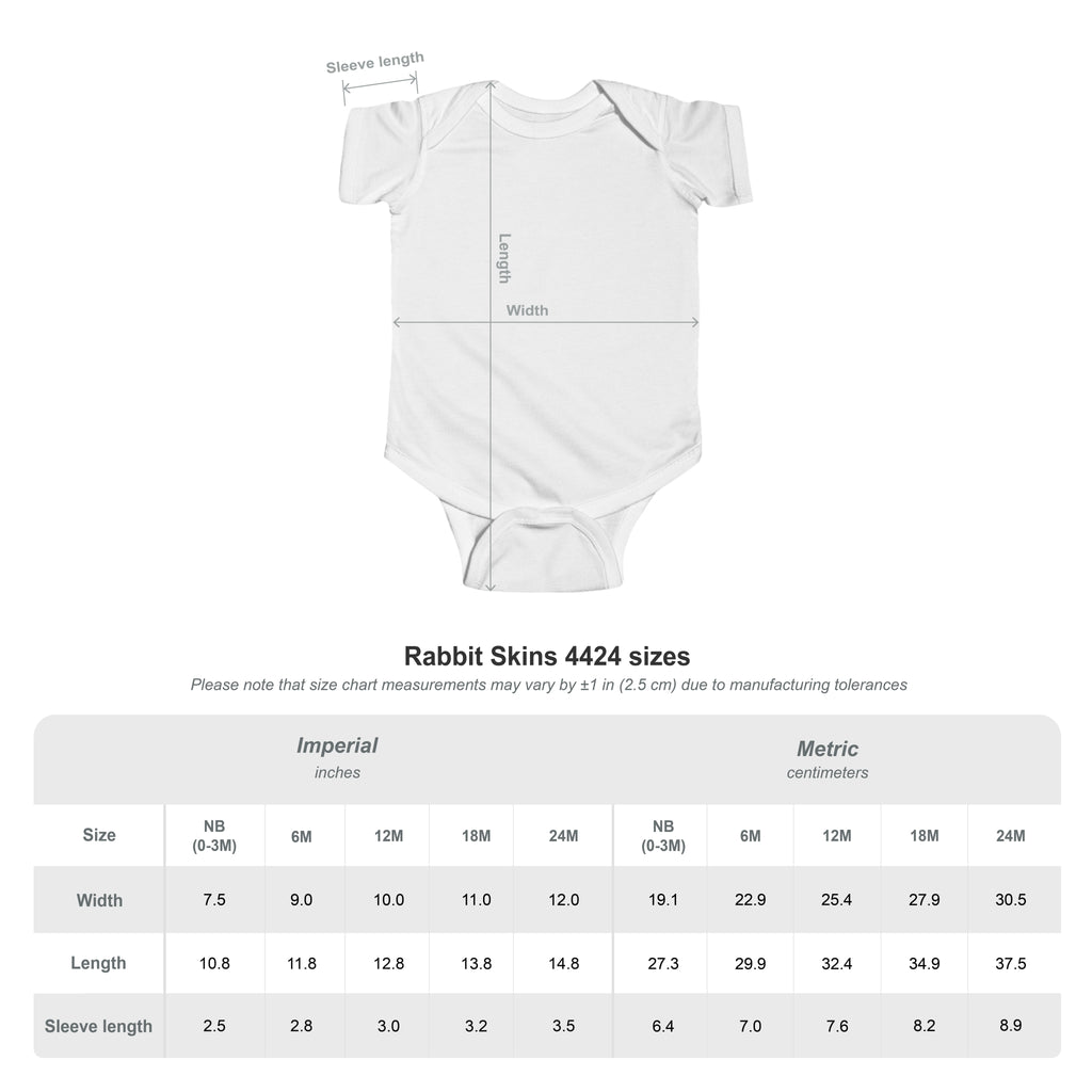 Binford Logo Infant Bodysuit — Retro Tool Brand Baby Onesie