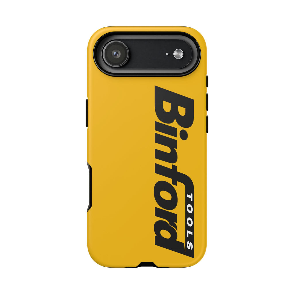 Phone Case — Yellow "Binford Tools" Tough Protective Case