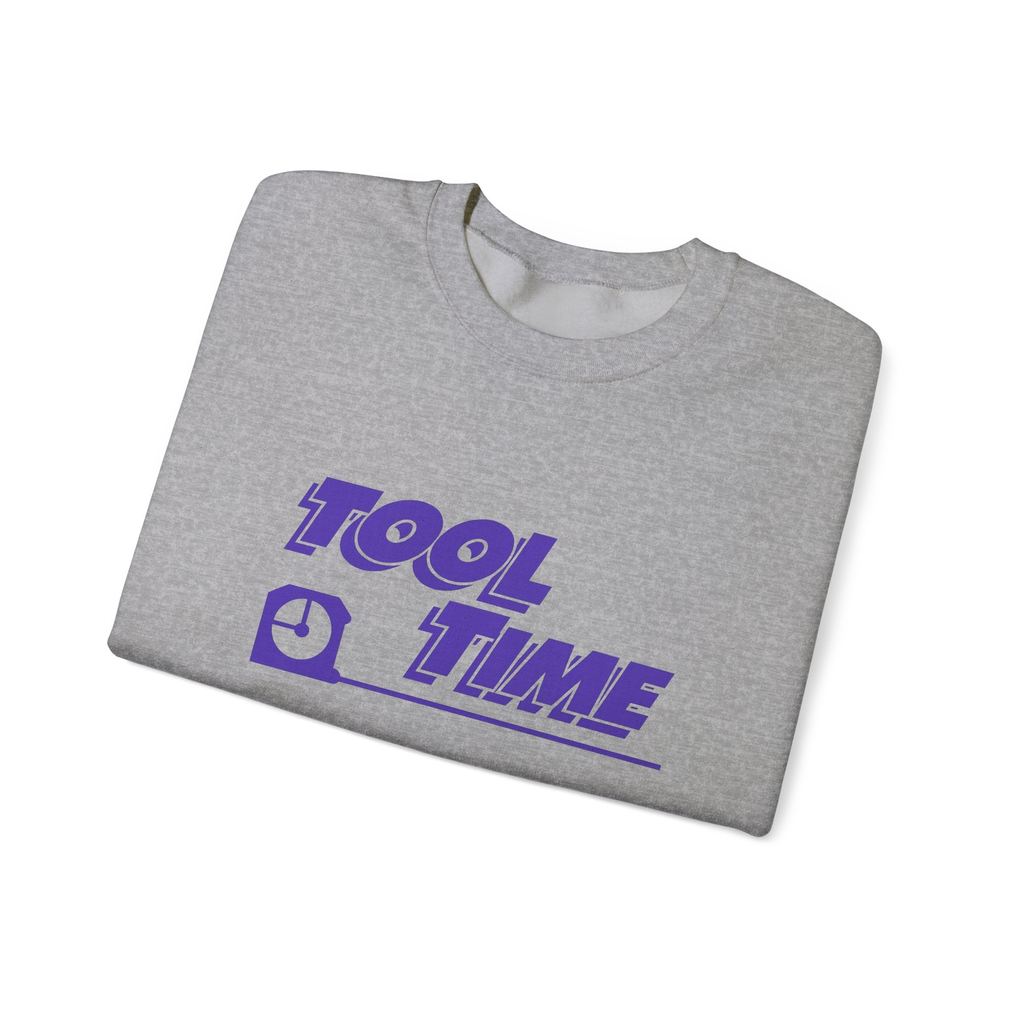 Tool Time Sweatshirt — Retro ‘Tool Time’ Graphic Crewneck