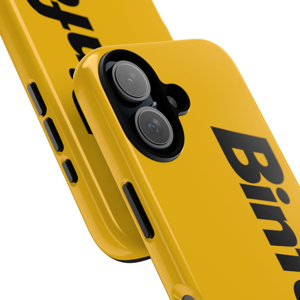 Phone Case — Yellow "Binford Tools" Tough Protective Case