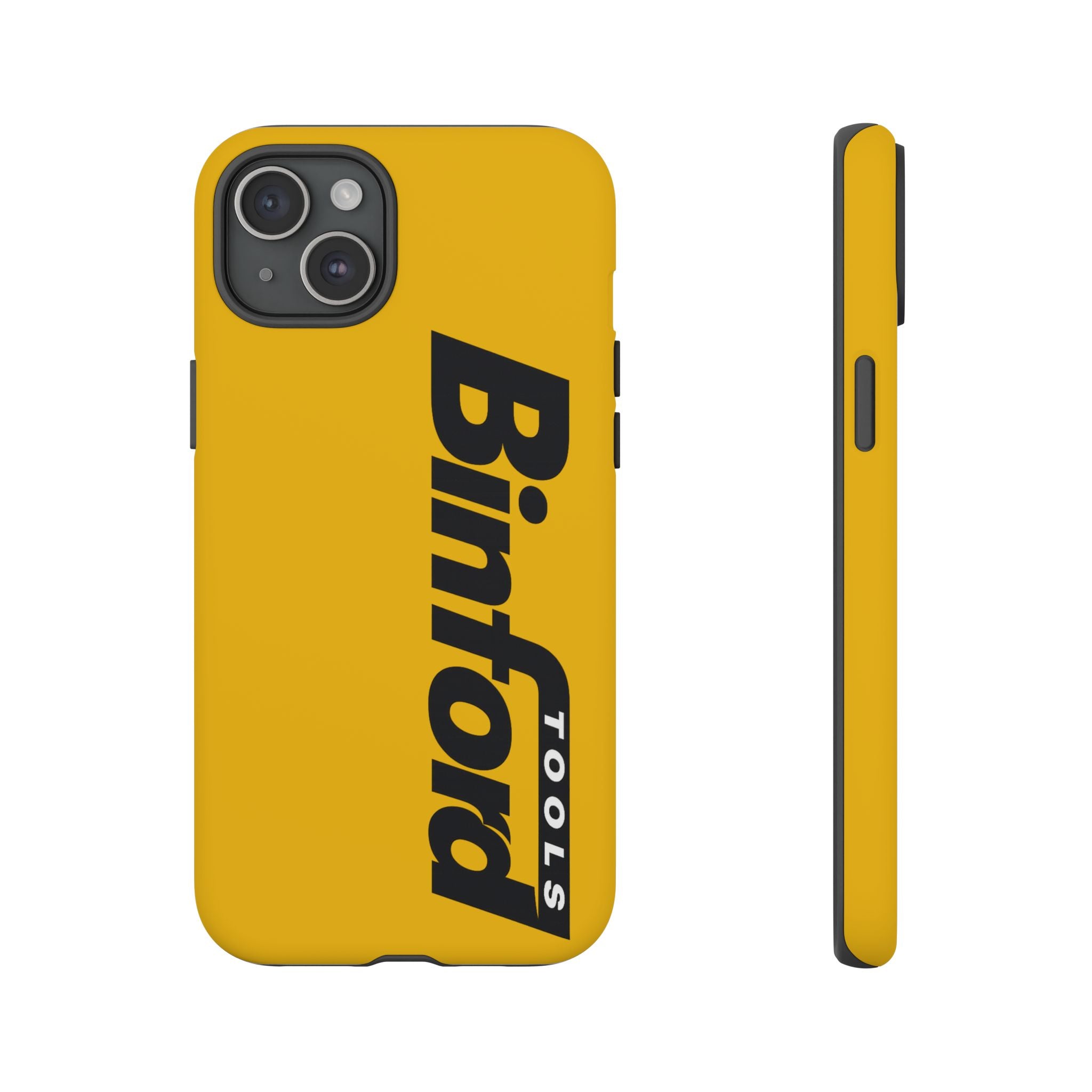 Phone Case — Yellow "Binford Tools" Tough Protective Case