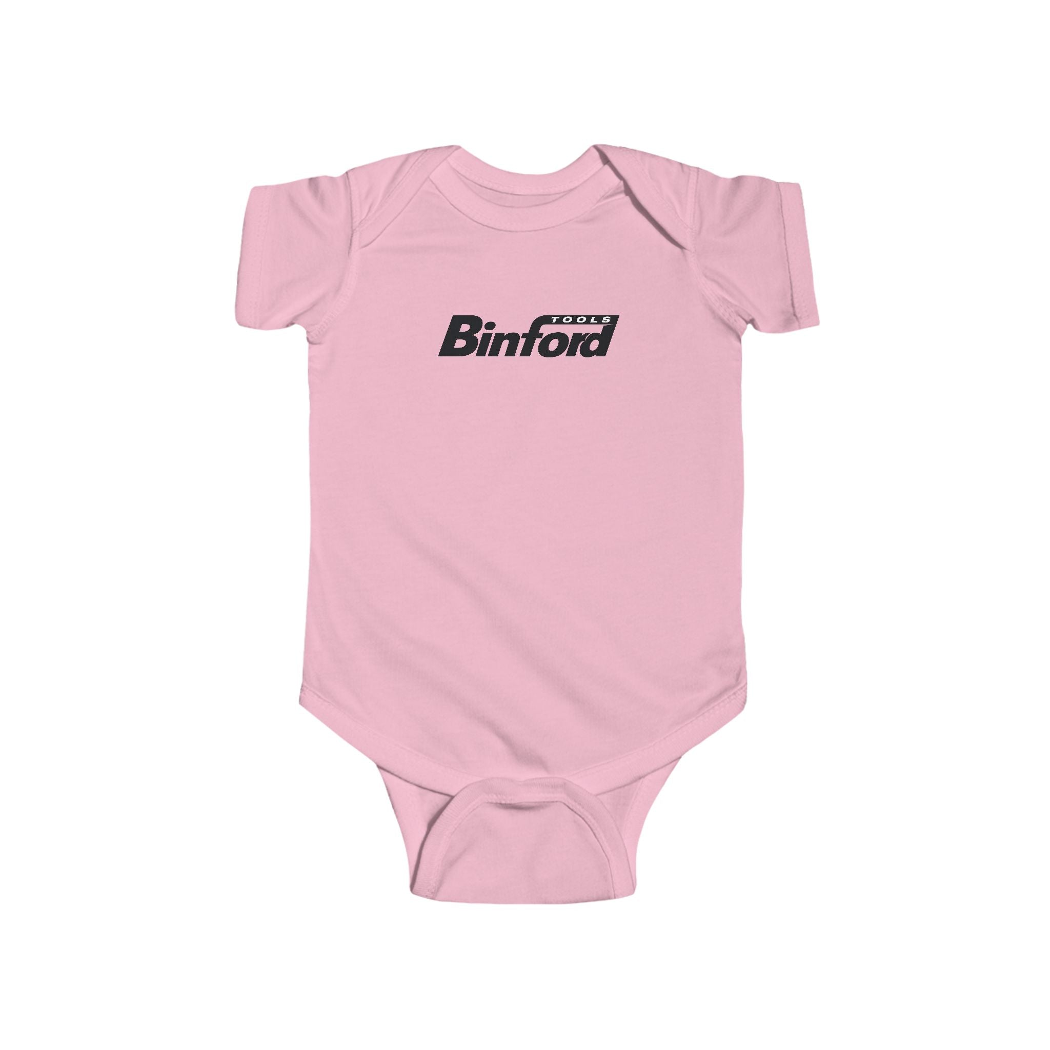 Binford Logo Infant Bodysuit — Retro Tool Brand Baby Onesie