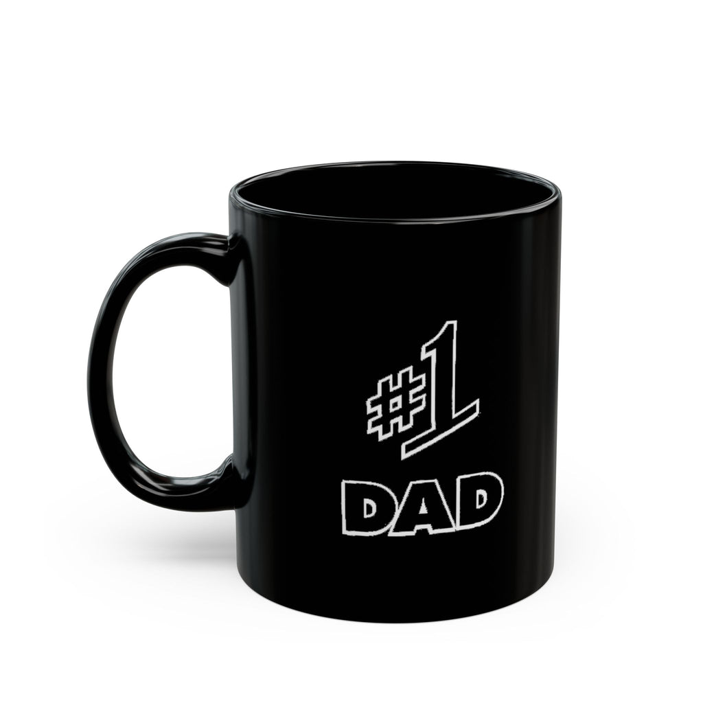 #1 Dad Black Coffee Mug — Gift for Father’s Day & Everyday | Seinfeld