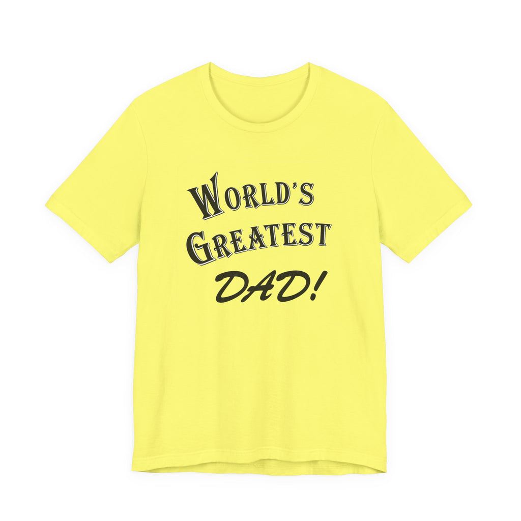 World's Greatest Dad T-Shirt — Father's Day Gift Tee | Seinfeld