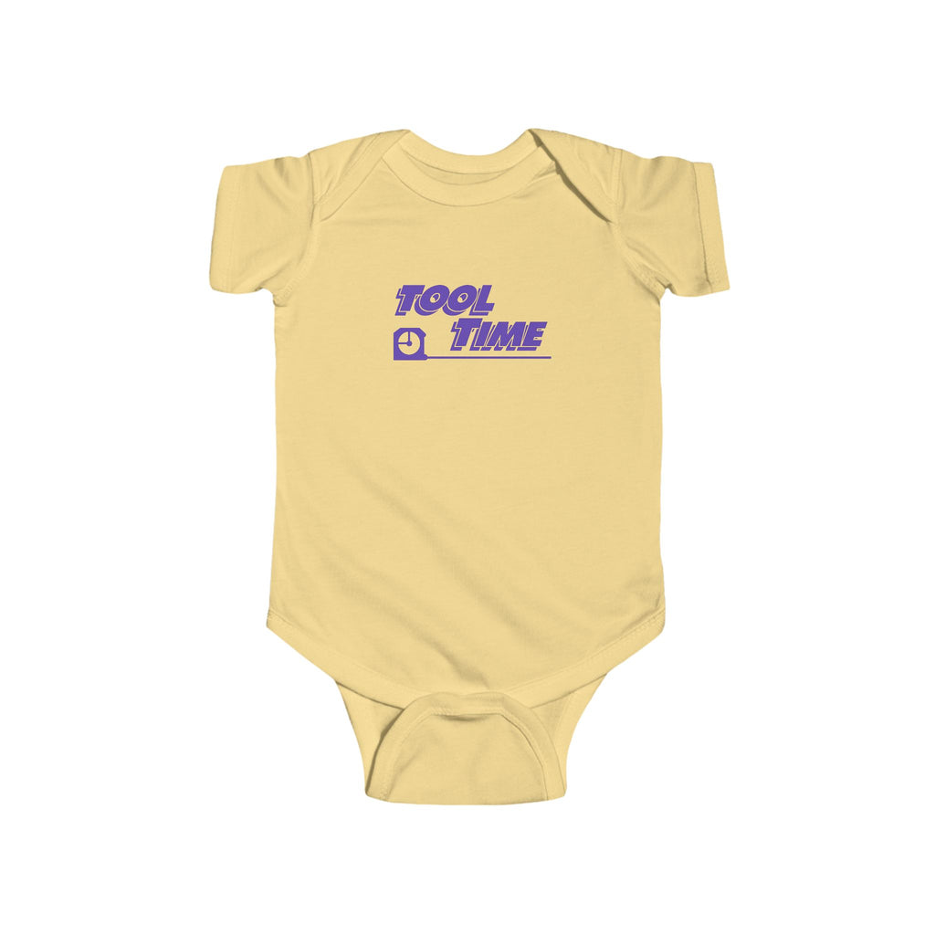Infant Bodysuit — "Tool Time" Retro Graphic Baby One-Piece