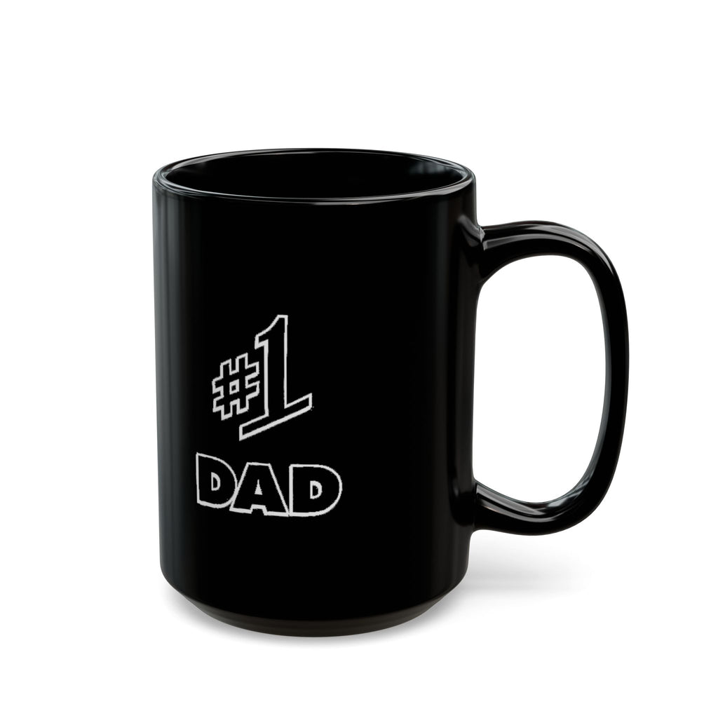 #1 Dad Black Coffee Mug — Gift for Father’s Day & Everyday | Seinfeld