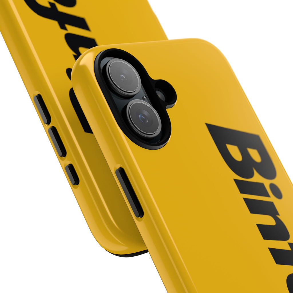 Phone Case — Yellow "Binford Tools" Tough Protective Case