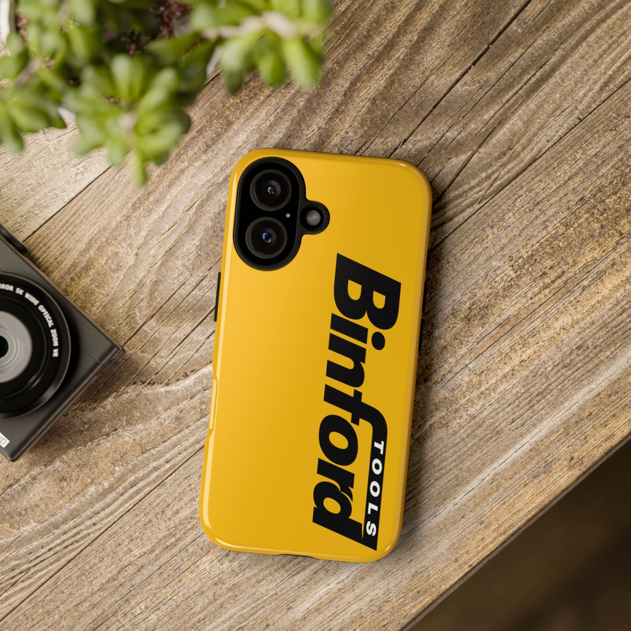 Phone Case — Yellow "Binford Tools" Tough Protective Case