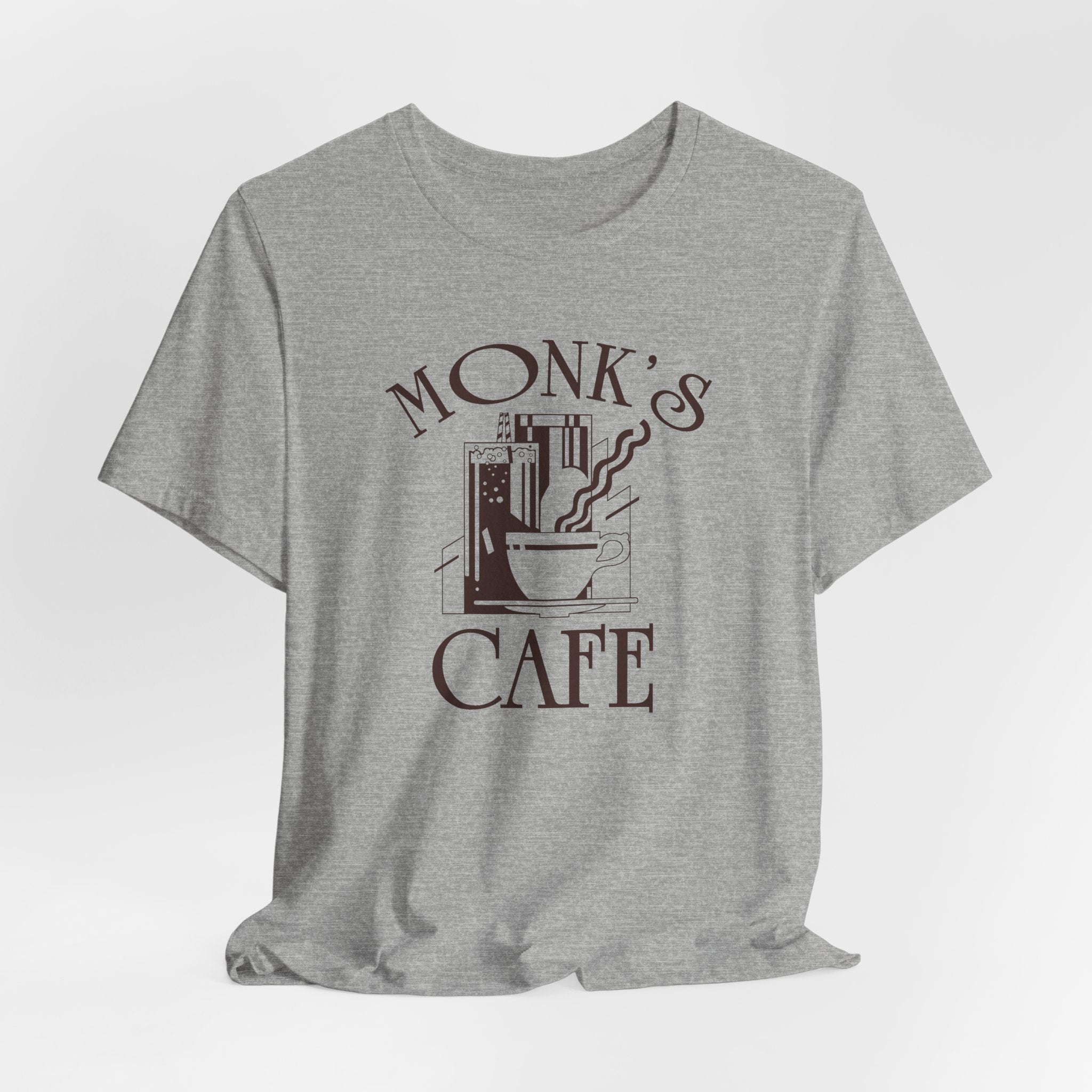 Monk's Cafe T‑Shirt — Vintage Coffee Shop Tee | Seinfeld