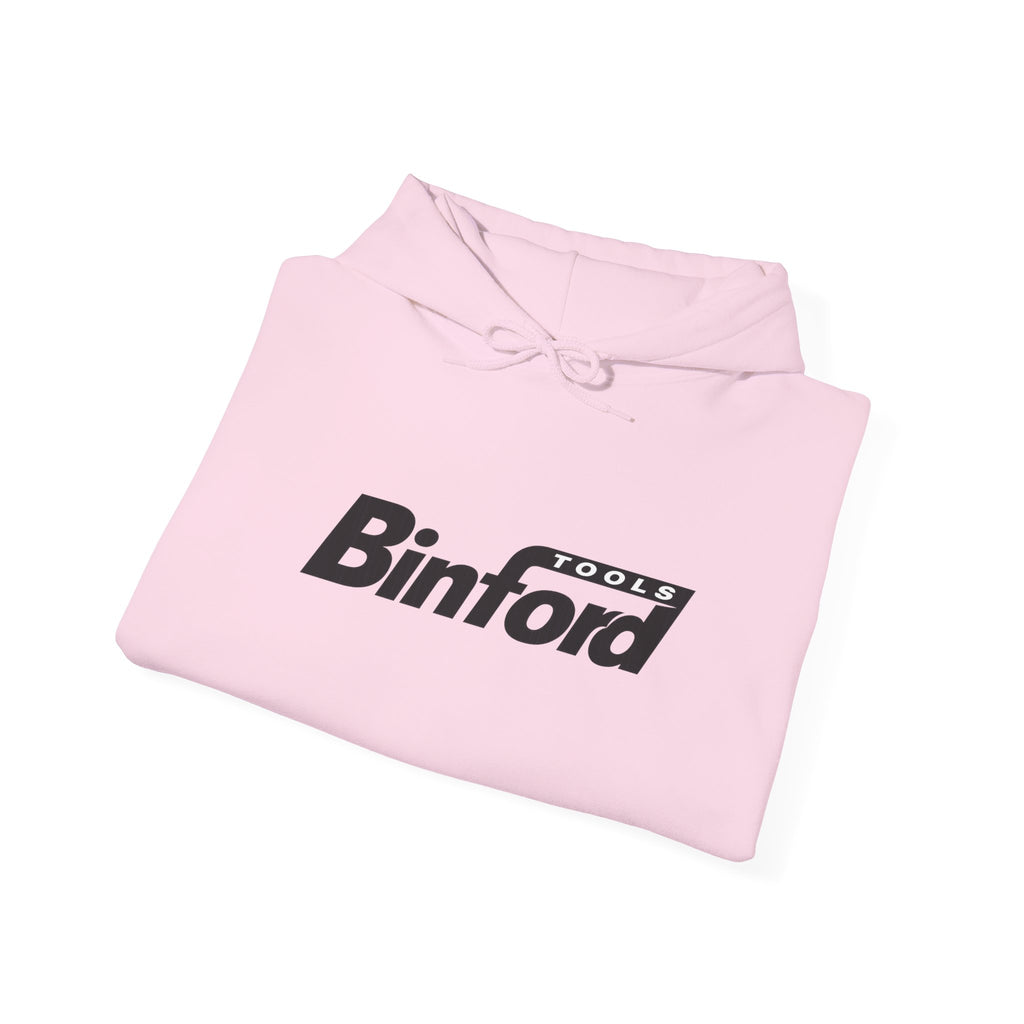 Binford Logo Hoodie — Retro Tool Shop Pullover