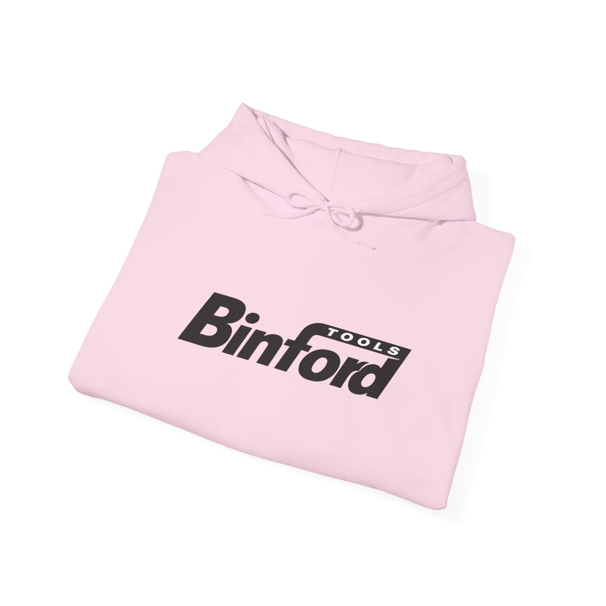 Binford Logo Hoodie — Retro Tool Shop Pullover