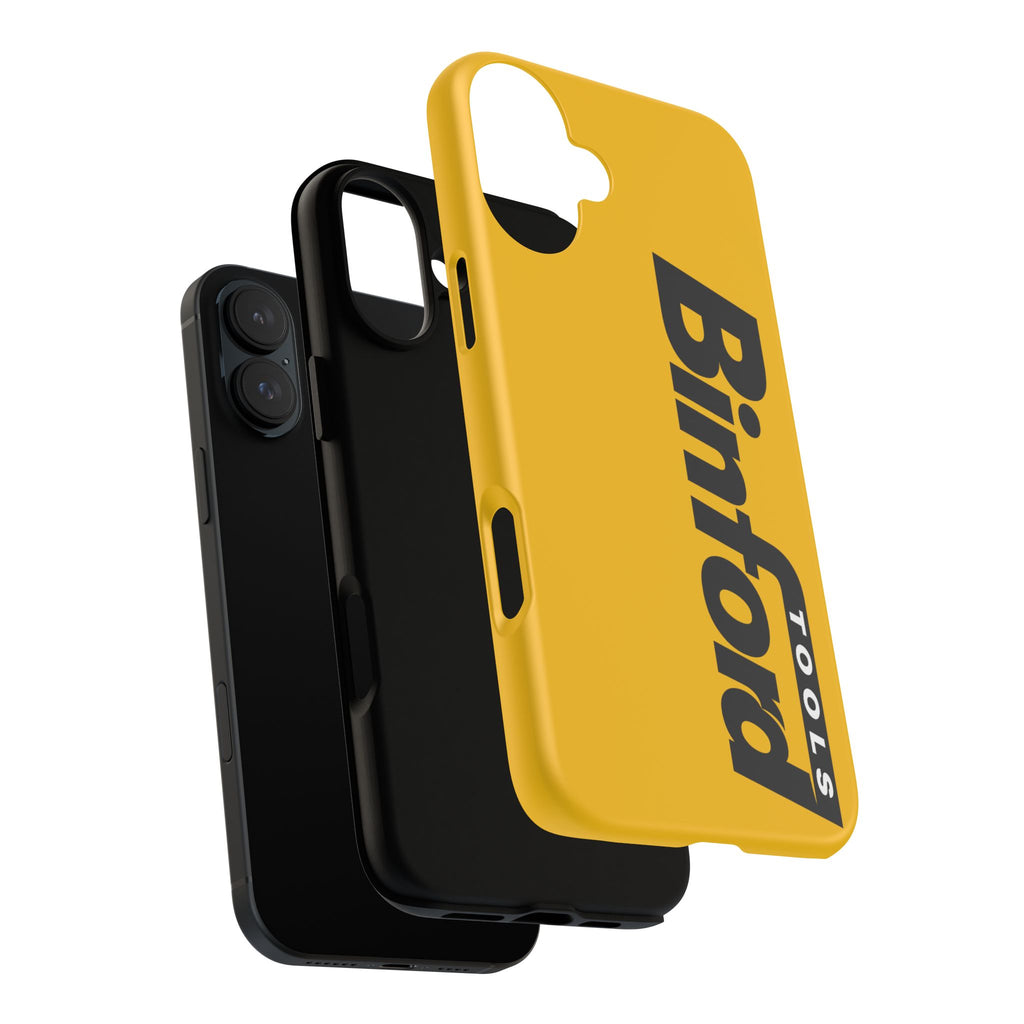 Phone Case — Yellow "Binford Tools" Tough Protective Case