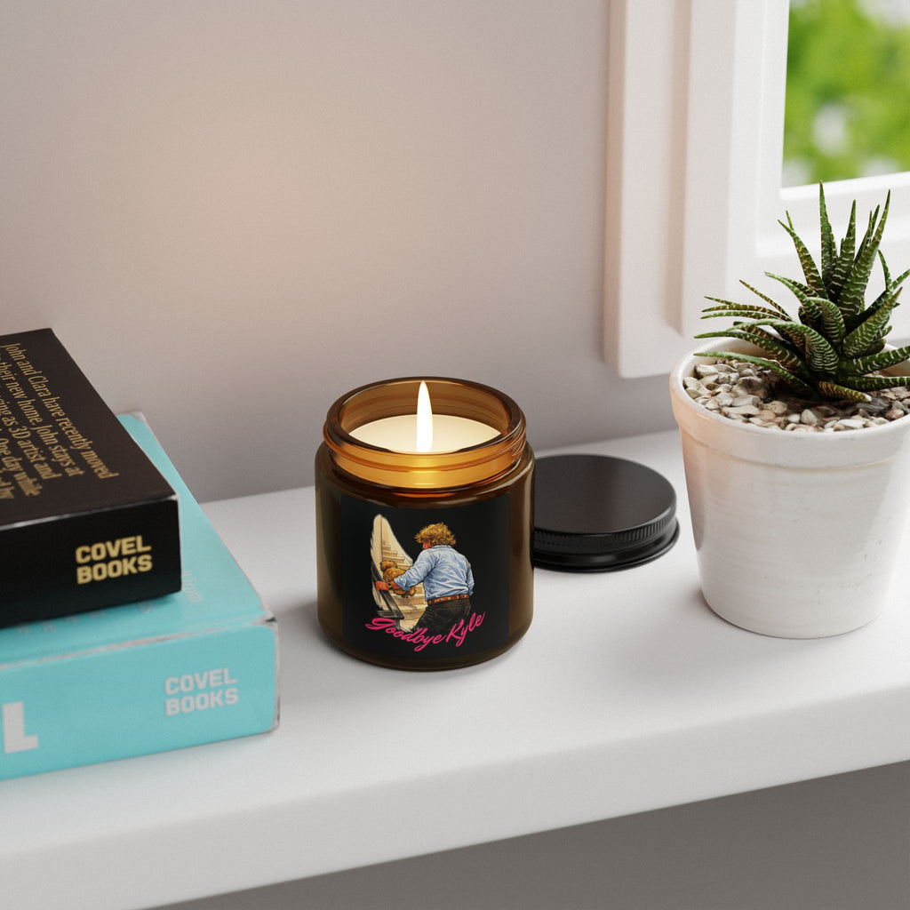 Amber Jar Scented Soy Candle — 'Goodbye Kyle'
