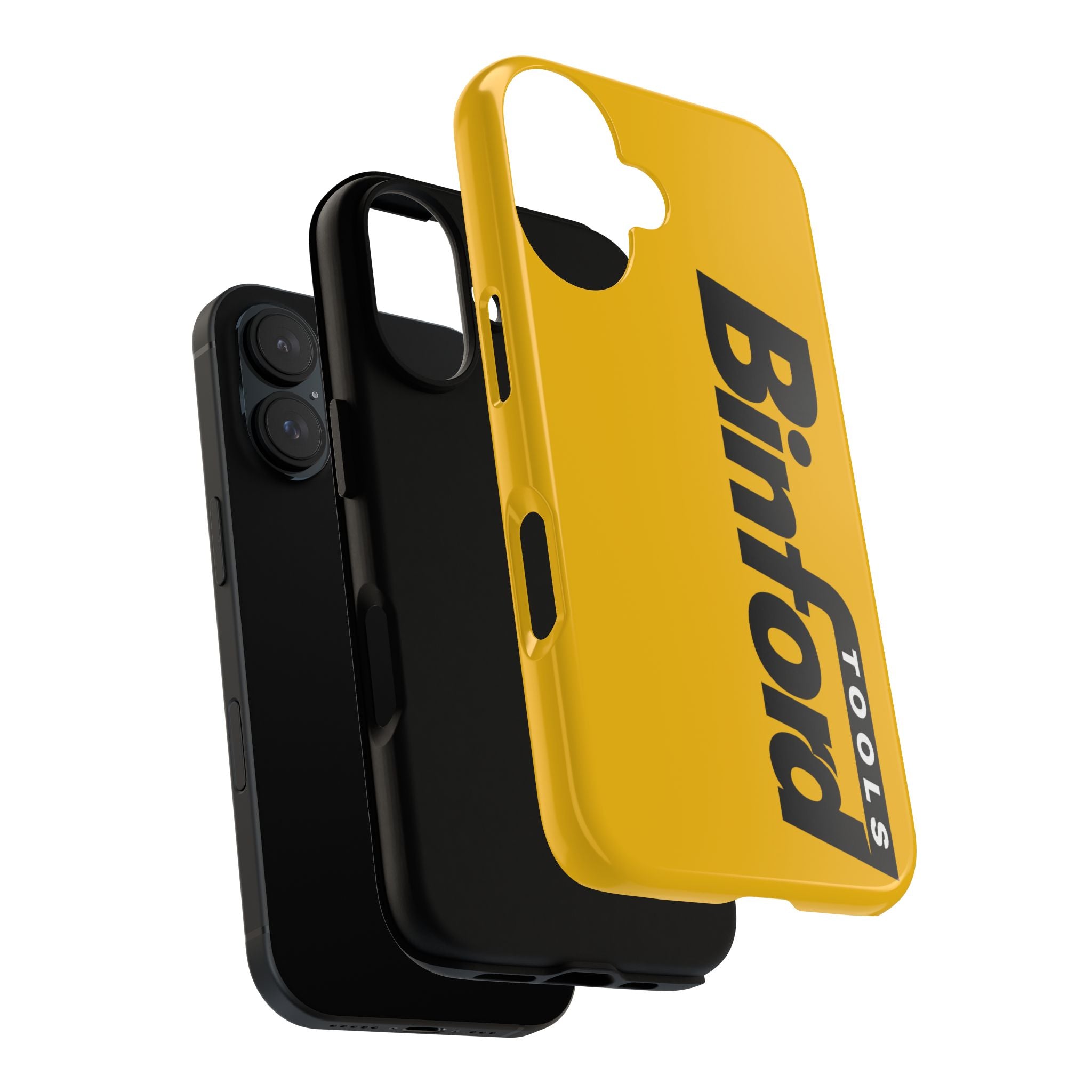 Phone Case — Yellow "Binford Tools" Tough Protective Case