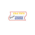 Kiss-Cut Vinyl Decal — "Bluth's Original Frozen Banana" Retro TV Logo Sticker