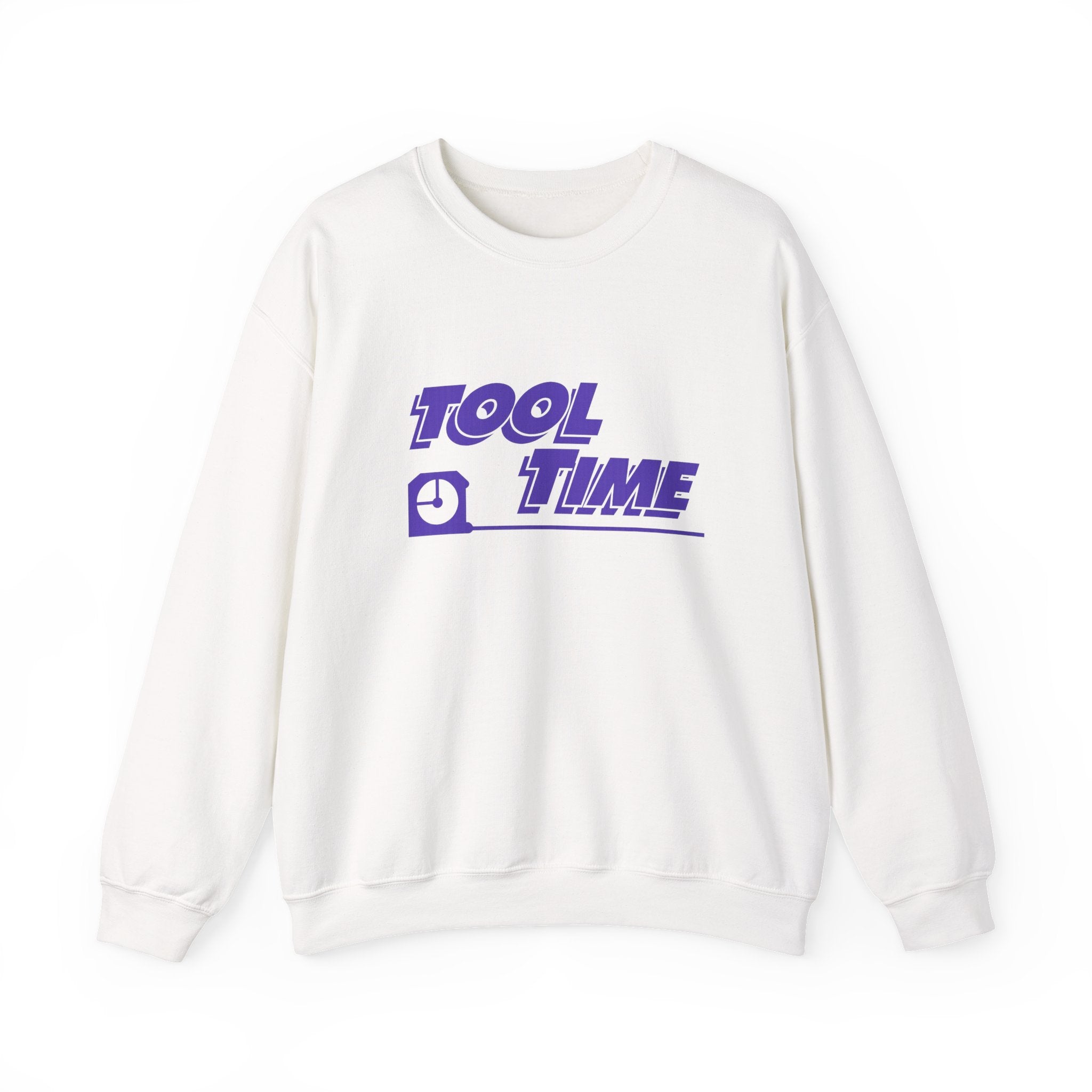 Tool Time Sweatshirt — Retro ‘Tool Time’ Graphic Crewneck