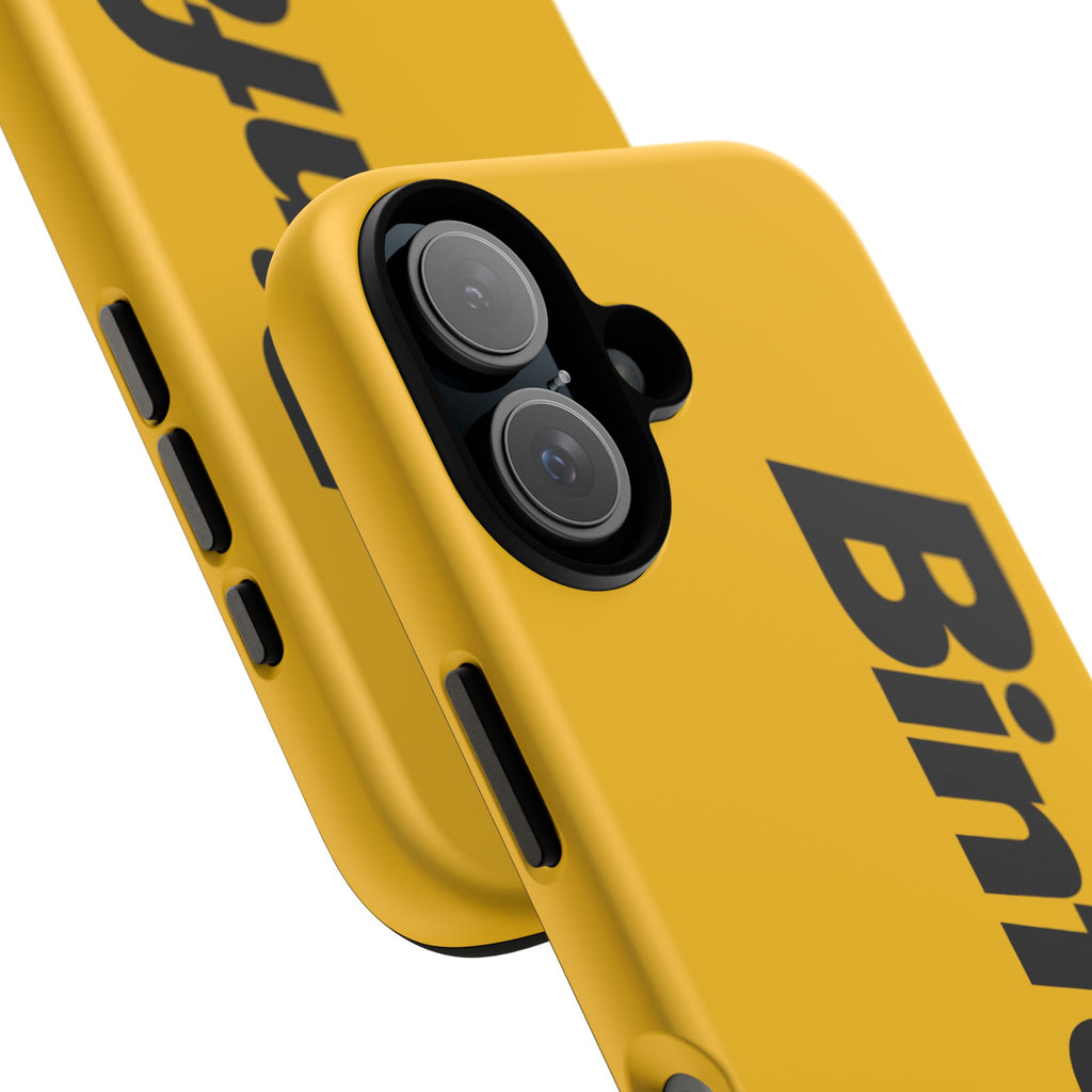 Phone Case — Yellow "Binford Tools" Tough Protective Case