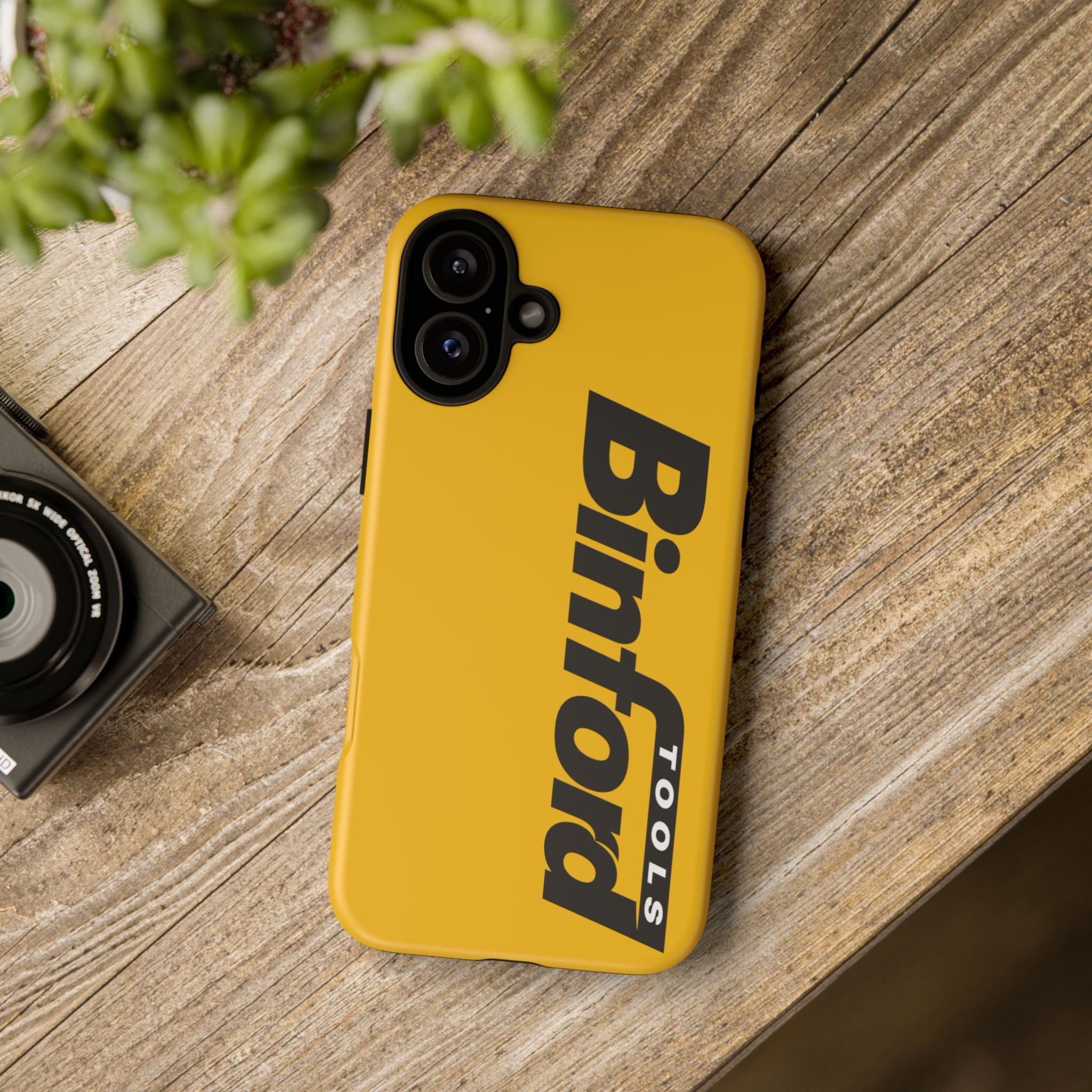 Phone Case — Yellow "Binford Tools" Tough Protective Case