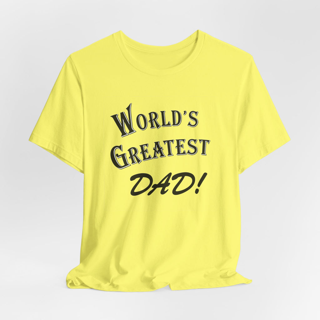 World's Greatest Dad T-Shirt — Father's Day Gift Tee | Seinfeld