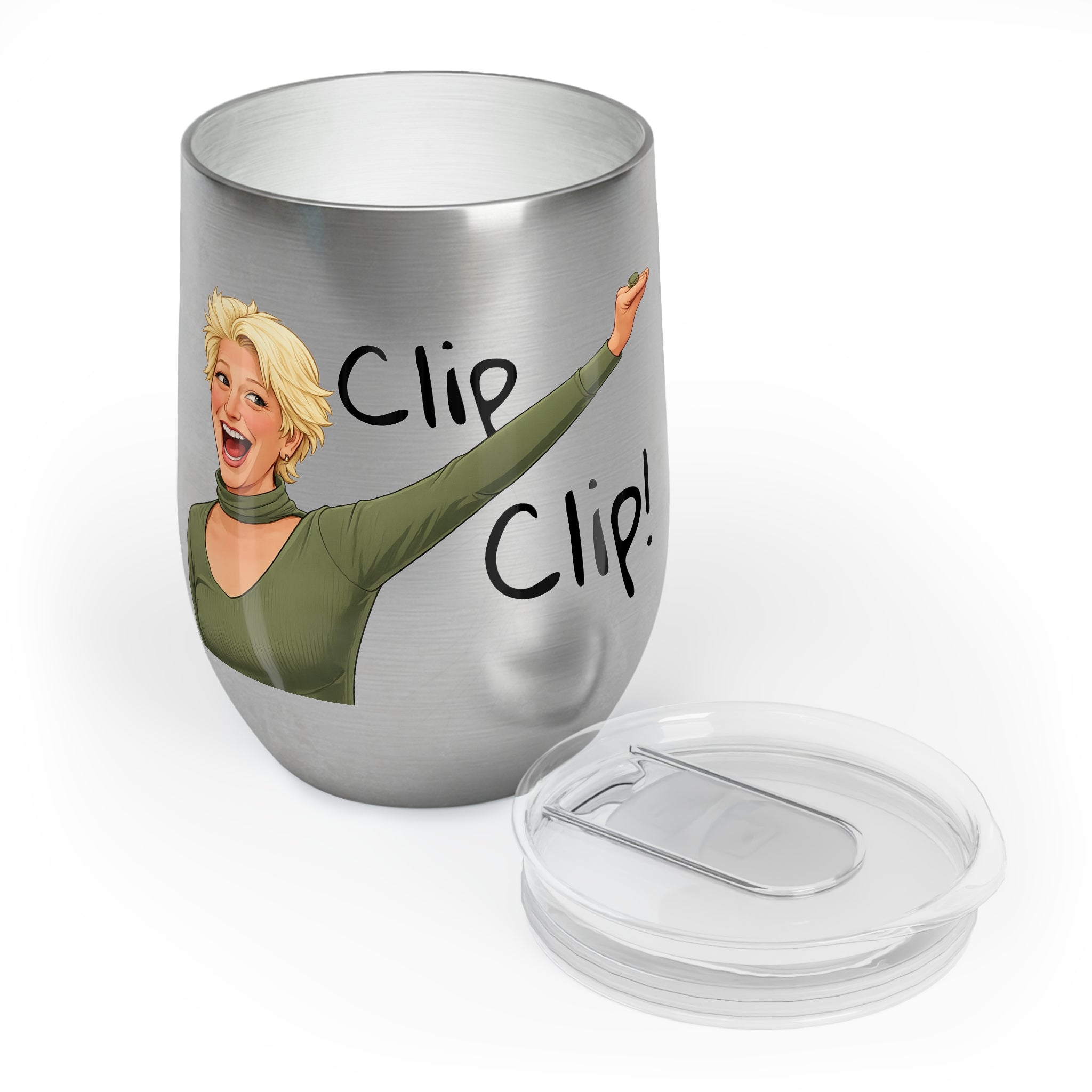 Chill Wine Tumbler - Clip Clip