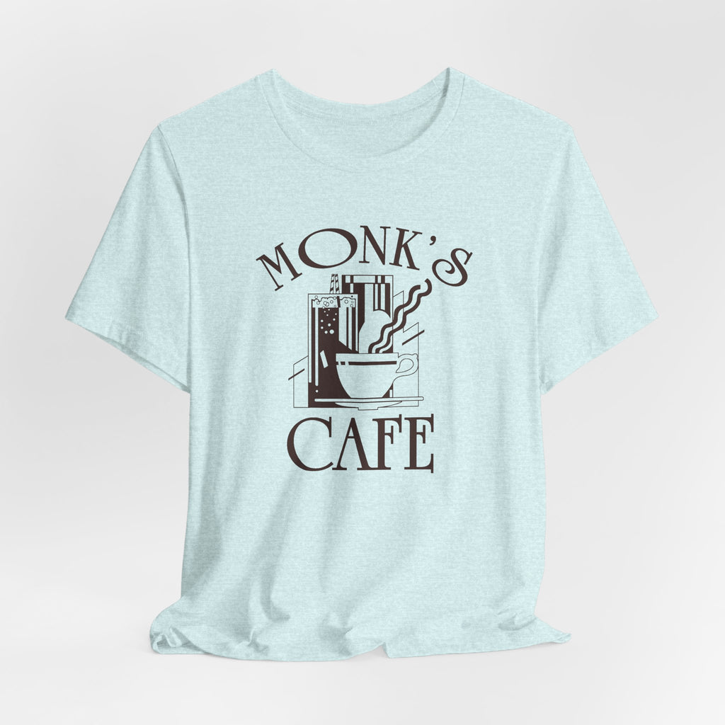 Monk's Cafe T‑Shirt — Vintage Coffee Shop Tee | Seinfeld