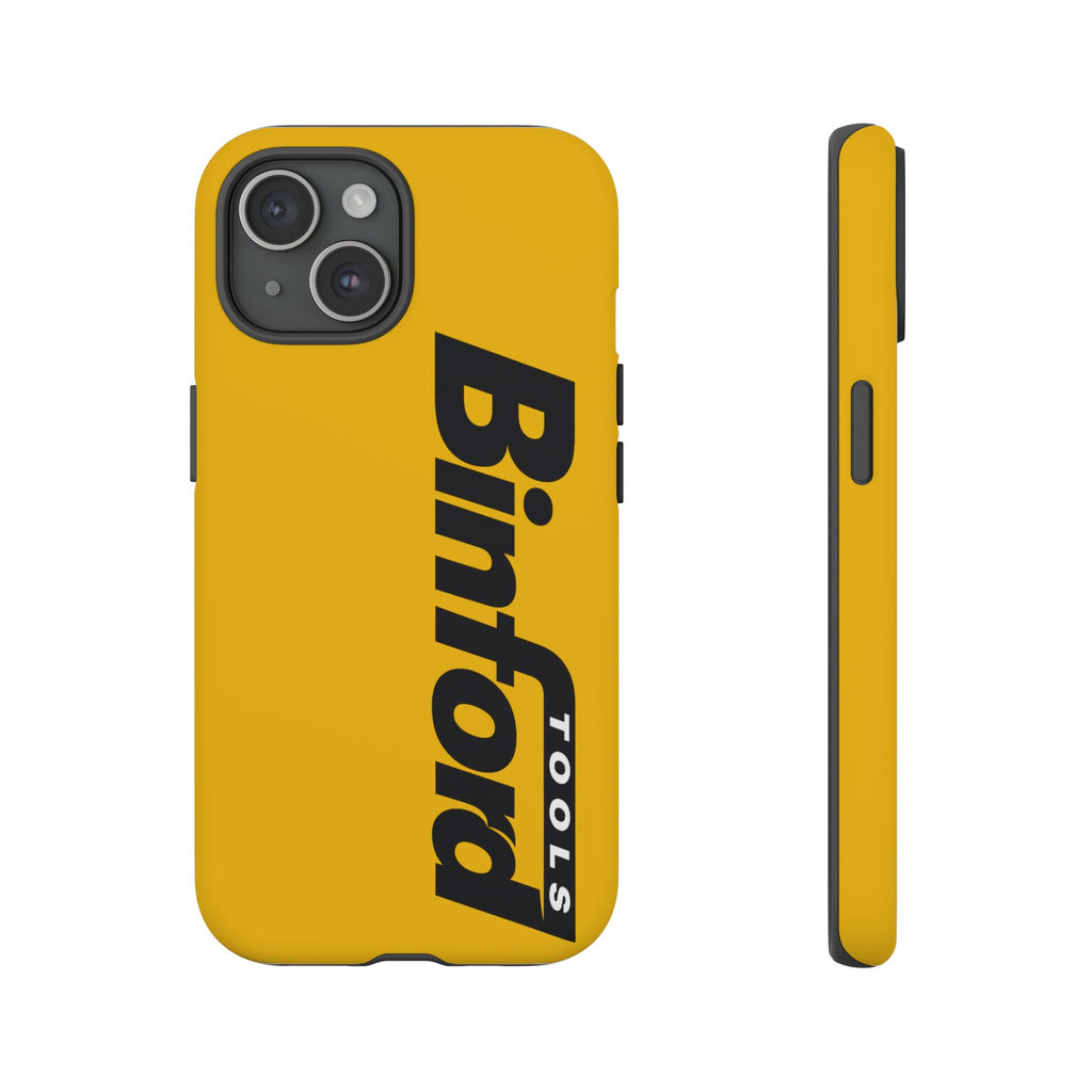 Phone Case — Yellow "Binford Tools" Tough Protective Case
