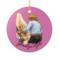 Ceramic Ornament — "Goodbye Kyle"