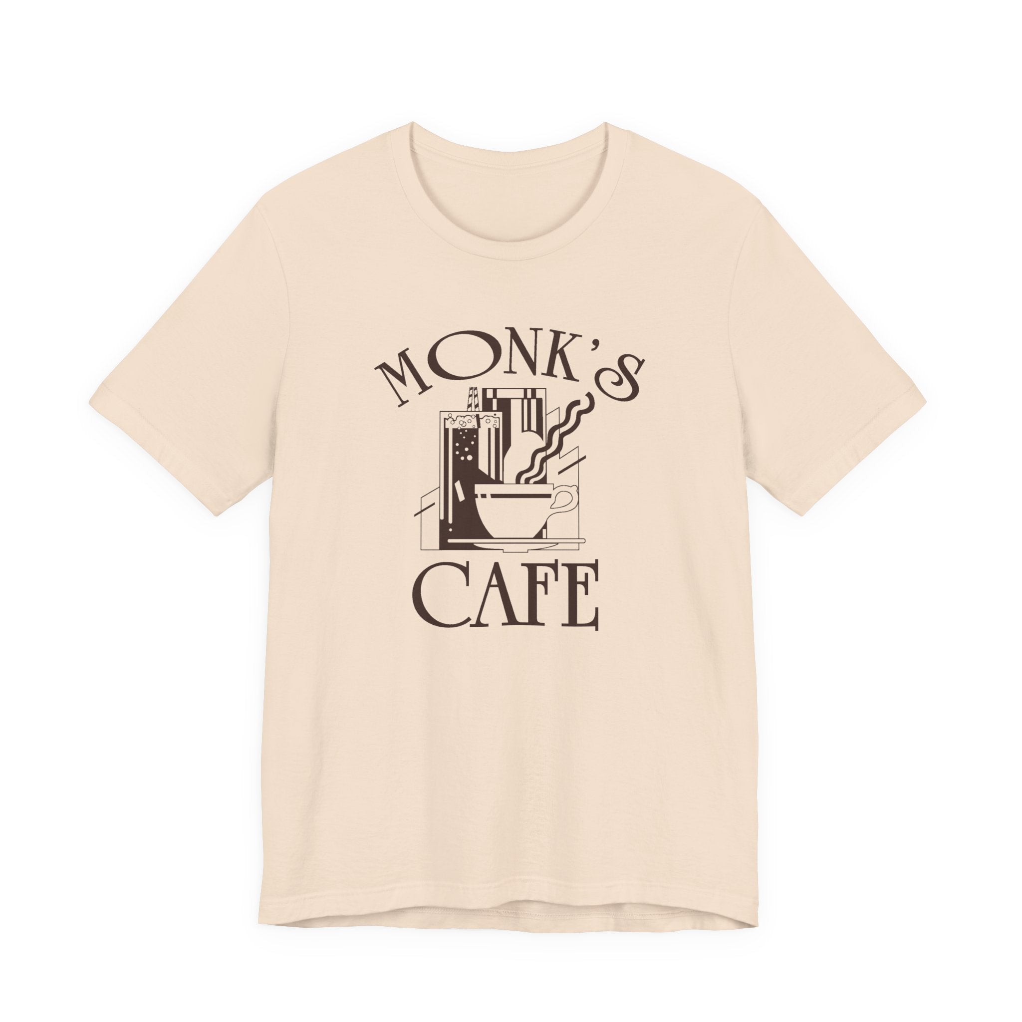 Monk's Cafe T‑Shirt — Vintage Coffee Shop Tee | Seinfeld