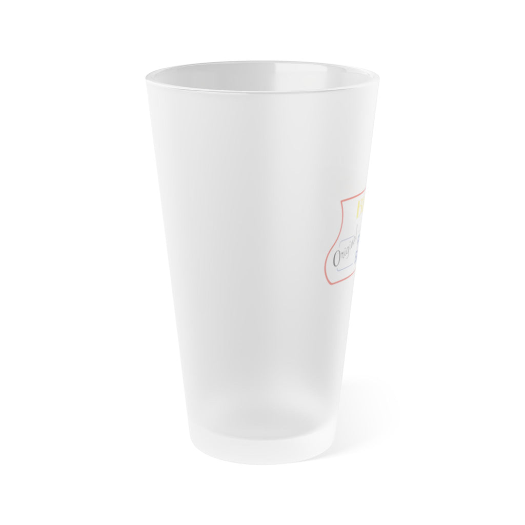 Frosted Pint Glass — 'Bluth Original Frozen Banana' Logo, 16 oz