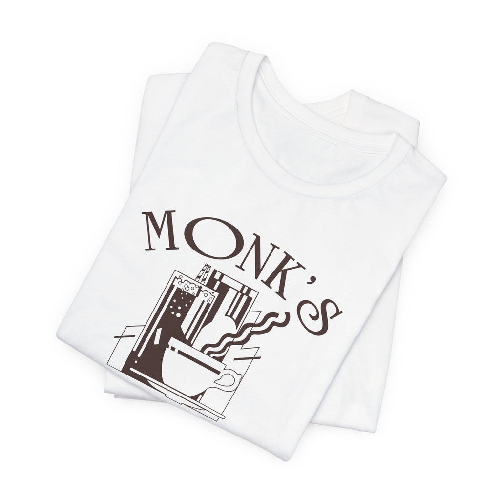Monk's Cafe T‑Shirt — Vintage Coffee Shop Tee | Seinfeld