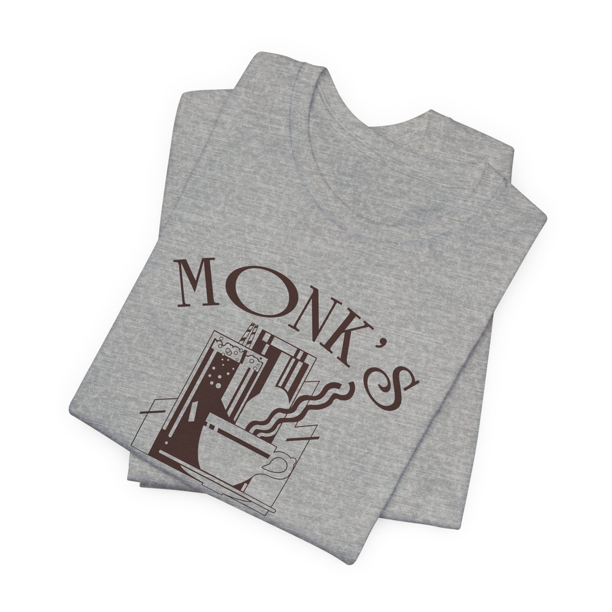Monk's Cafe T‑Shirt — Vintage Coffee Shop Tee | Seinfeld