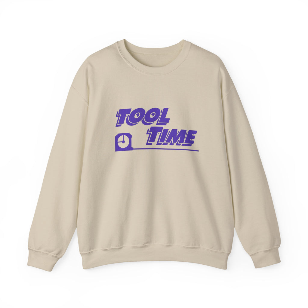 Tool Time Sweatshirt — Retro ‘Tool Time’ Graphic Crewneck