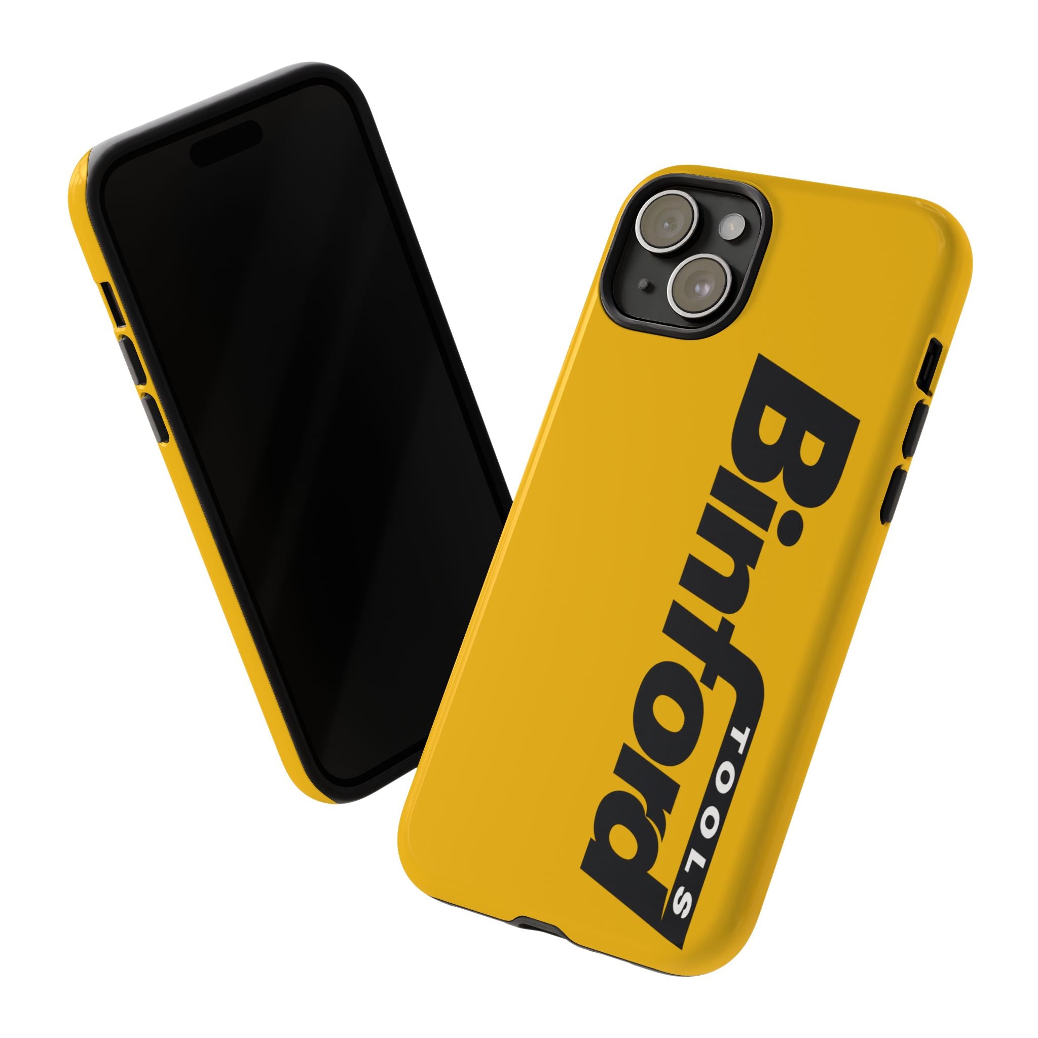 Phone Case — Yellow "Binford Tools" Tough Protective Case
