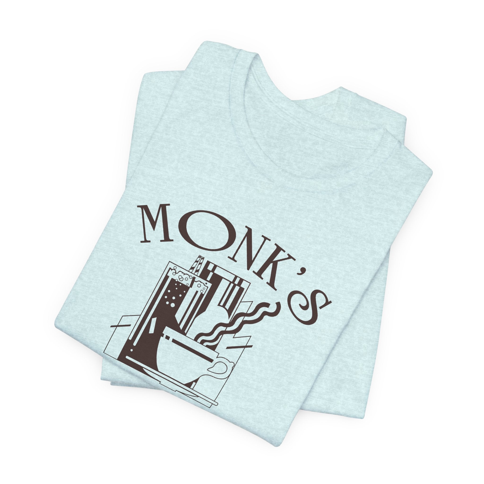 Monk's Cafe T‑Shirt — Vintage Coffee Shop Tee | Seinfeld