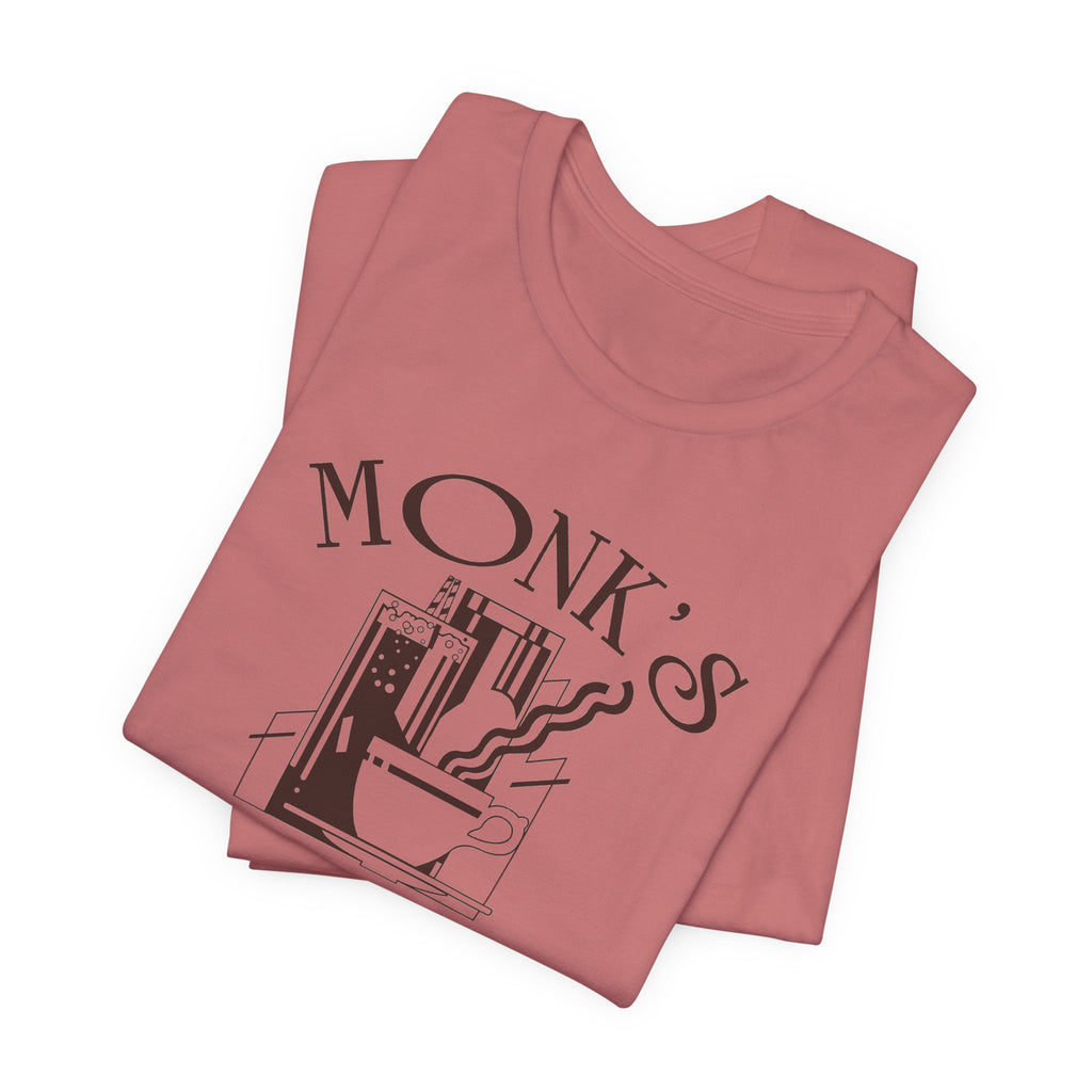 Monk's Cafe T‑Shirt — Vintage Coffee Shop Tee | Seinfeld