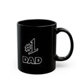 #1 Dad Black Coffee Mug — Gift for Father’s Day & Everyday | Seinfeld