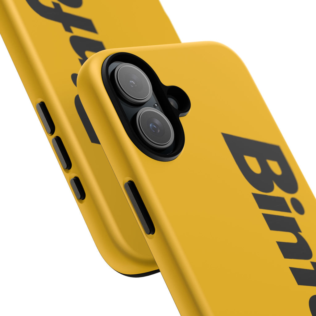 Phone Case — Yellow "Binford Tools" Tough Protective Case