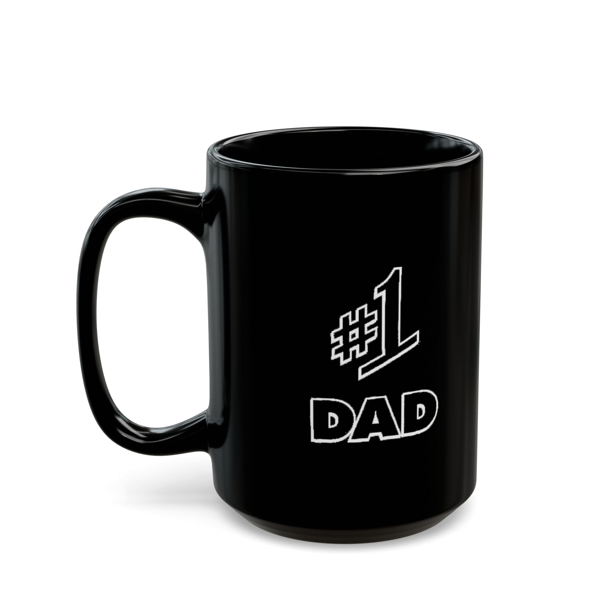 #1 Dad Black Coffee Mug — Gift for Father’s Day & Everyday | Seinfeld